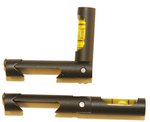 Precision Reflex Rail Mounted Flip-Up Anti-Cant Device (Clamp Level), Black/Yellow