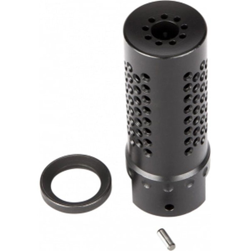 Spikes Tactical SBV1017 Dynacomp Extreme 5.56mm 1/2"x28 TPI 303 Stainless Black Melonite