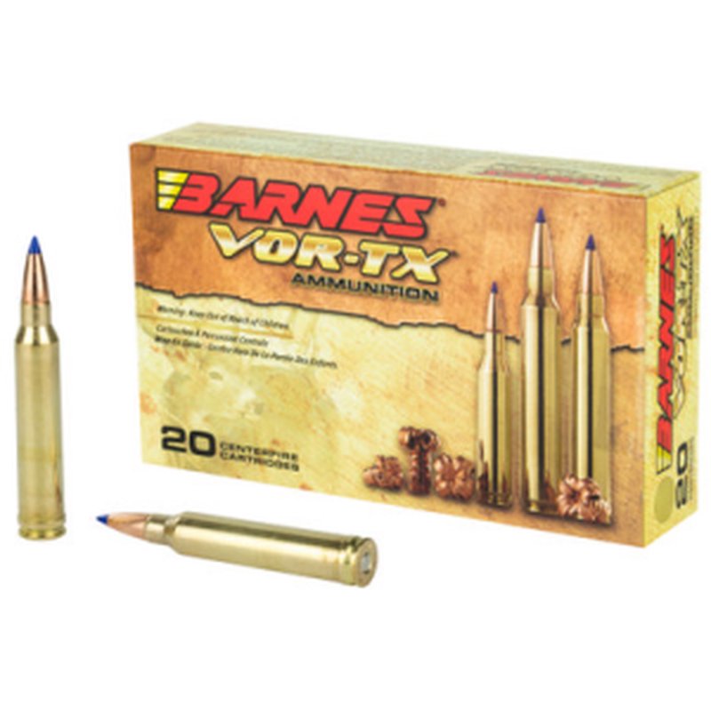 Barnes VOR-TX 300 Win Mag 165gr TTSX BT 20-Round Rifle Ammo