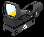 Aim Sports RT401 Classic Edition Reflex Sight Red Multi-Reticle Matte Black Unlimited Eye Relief