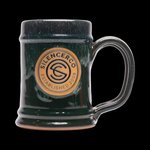 SilencerCo Deneen Pottery 16 oz Tankard Logo Hunter Green
