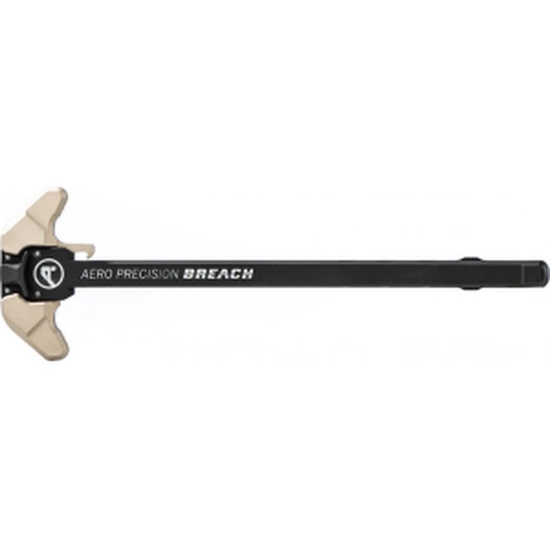 Aero Precision AR10 BREACH Ambi Charging Handle w/ Small Lever - FDE