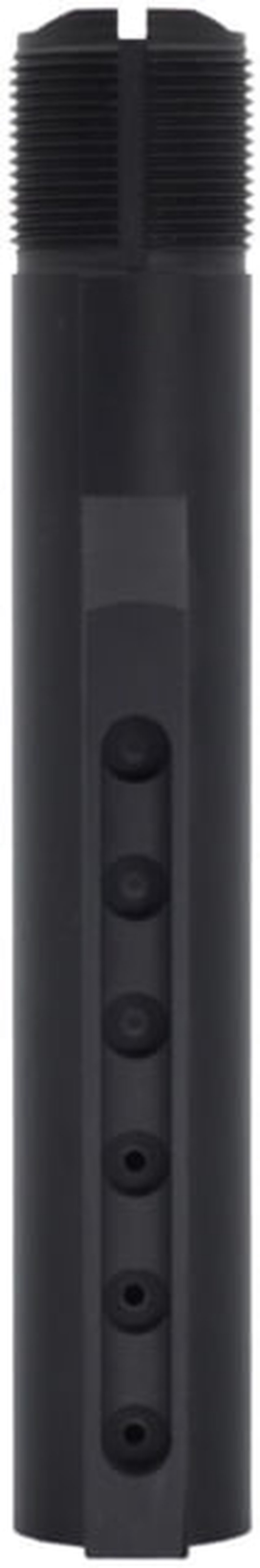 JE Machine Tech DPMS Platform Mil-Spec Buffer Tube w/ 3 Drain Holes PS-BTM-DH Color: Black, Finish: Type III Anodized, 19% Off