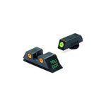 Meprolight Tru-Dot Night Sights for Glock Double Stack (Green/Orange)