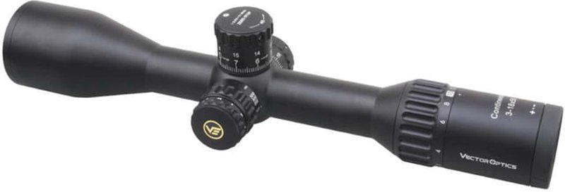 Vector Optics Continental X6 3-18x50 30mm Tube ARI Long Range Riflescope, Second Focal Plane