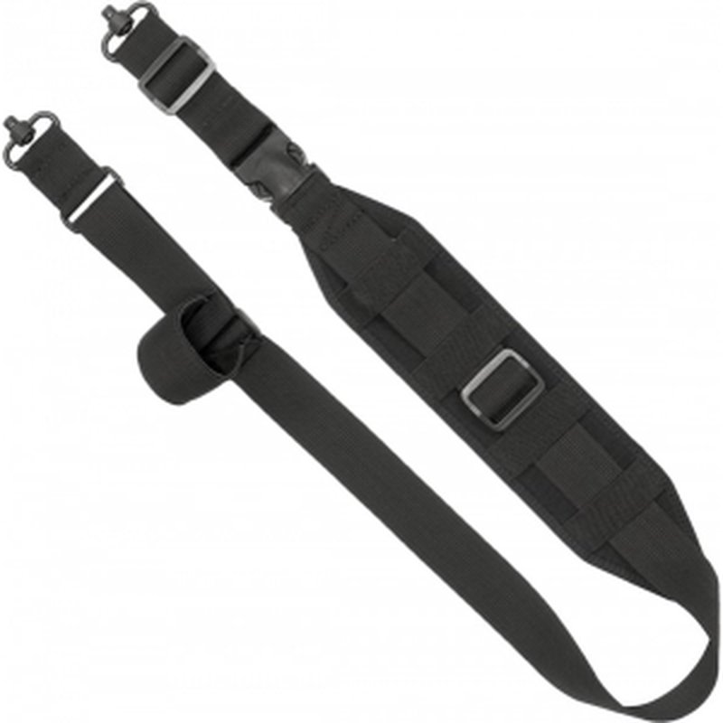 GrovTec GTSL133 QS Heavy Gunner Sling Black w/PB SWVLS