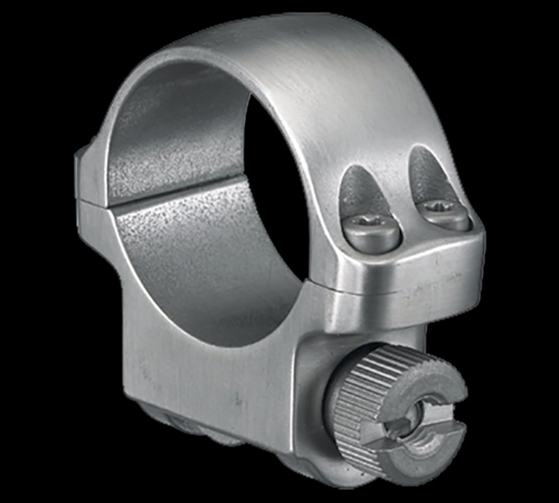 Ruger 90281 3K Scope Ring Silver 1 Inch Low