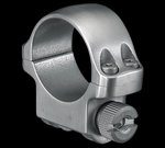 Ruger 90281 3K Scope Ring Silver 1 Inch Low