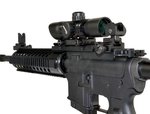 Sniper Top Mounted Deployable Front and Rear Sight