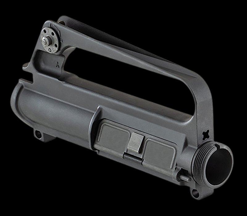 LUTH-AR Upper Receiver UR-01-E3-SA Slick-Side A1 7075-T6 Black