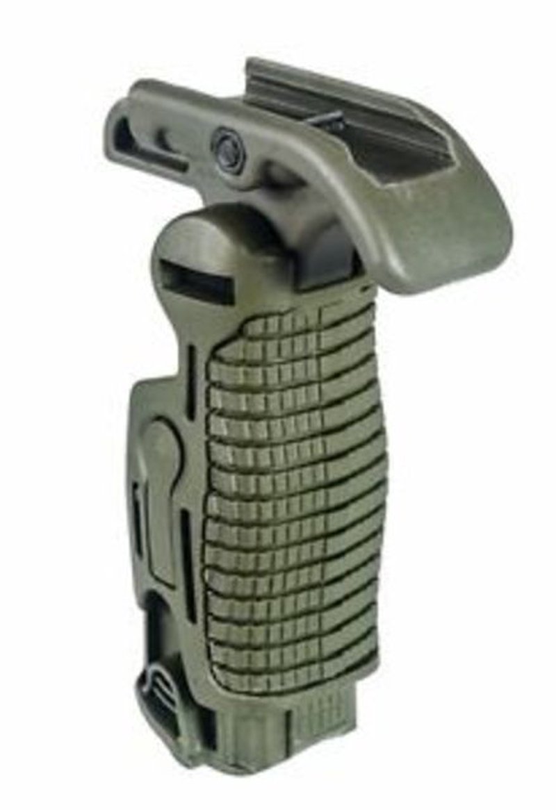 FAB Defense Folding Foregrip & Trigger for Glock Handguns, OD Green