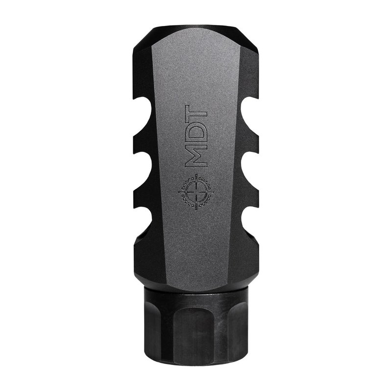 MDT Elite Muzzle Brake 1/2x28 Thread Black Nitride Recoil Reduction 103636-BLK