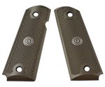 Guncrafter Aluma-Grips AR-15 Grip Slim Gov OD Gray GI Logo