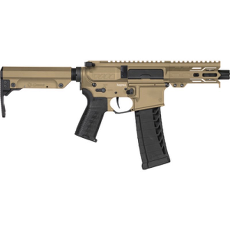 CMMG Mk4 Banshee 22 LR Pistol 4.5 Inch Barrel - Coyote Tan