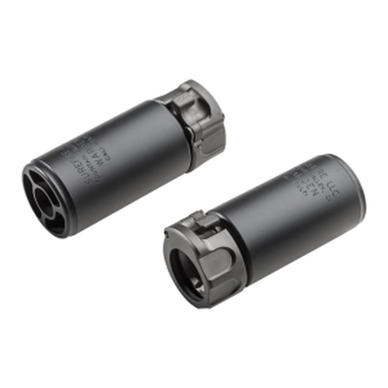 SureFire Warden Muzzle Device Fast-Attach Blast Regulator Black