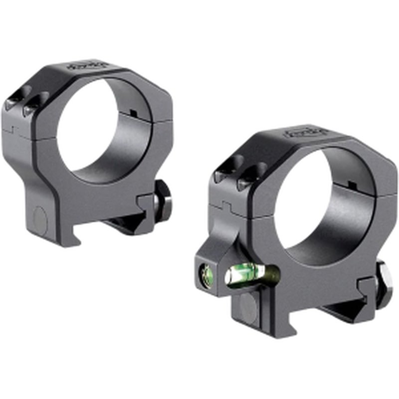 Ruff's Precision Manufacturing Co-Linear 35mm Picatinny Scope Rings Matte Black Low