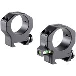 Ruff's Precision Manufacturing Co-Linear 35mm Picatinny Scope Rings Matte Black Low