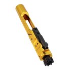 Tiger Rock Competition Bolt Carrier Group BCG .223/5.56 Polished Aluminum Lightweight Gold Small