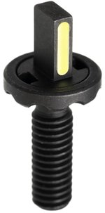 Blitzkrieg Components AR Blitz-Lok Flat Tip Sight Post, Tritium Green Ring