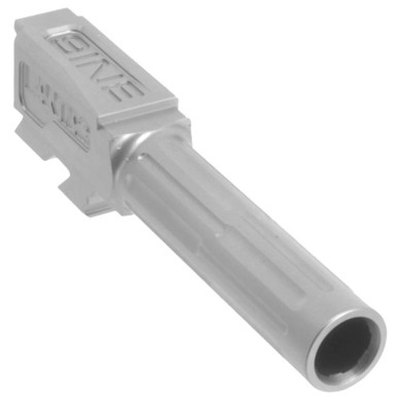 Lantac 9INE Fluted Stainless Steel Non-Threaded Barrel for Glock 19
