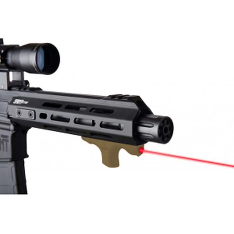 Viridian HS1 M-LOK Hand Stop with Red Integrated Laser Sight FDE