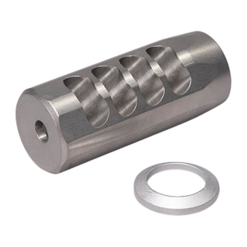Christensen Arms Side Baffle Muzzle Brake 30 Caliber 5/8"-24 Thread Stainless Steel
