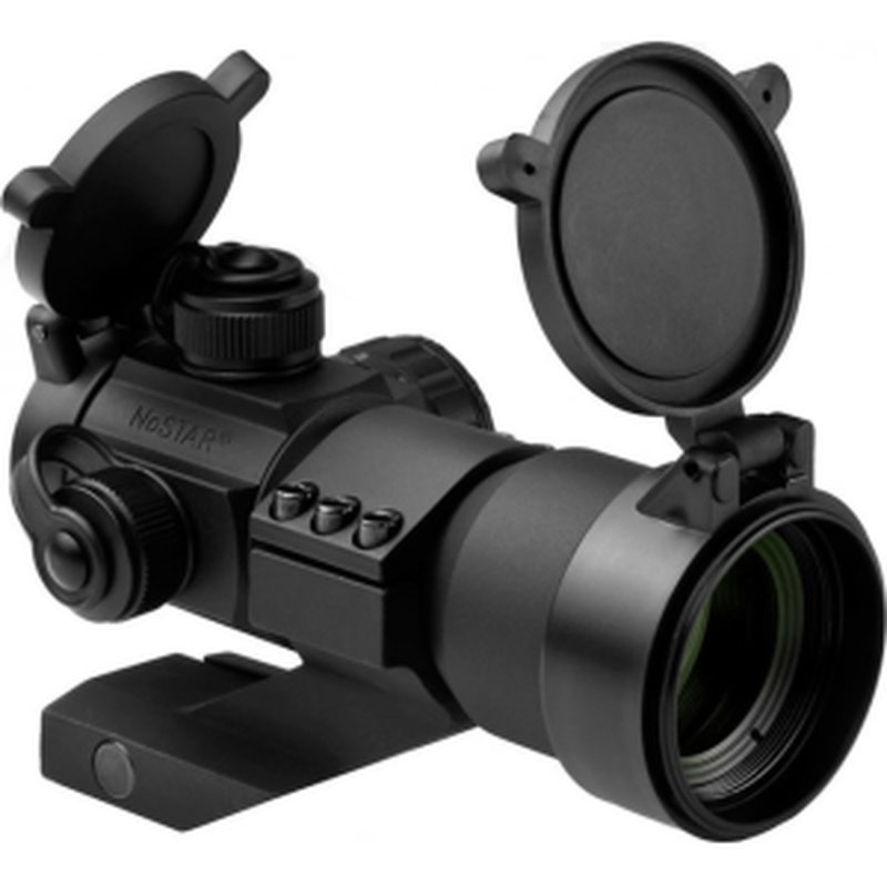 NcStar DRGB135 Tube Reflex Optic Black Anodized 1x35mm 30mm Tube 3 MOA Red/Green/Blue Dot Reticle