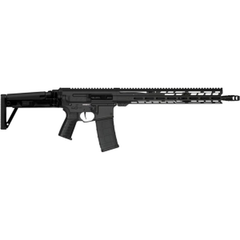 CMMG Dissent MK47 16.1in 5.56x45mm NATO AR Semi-Auto Rifle, 30-Round Black