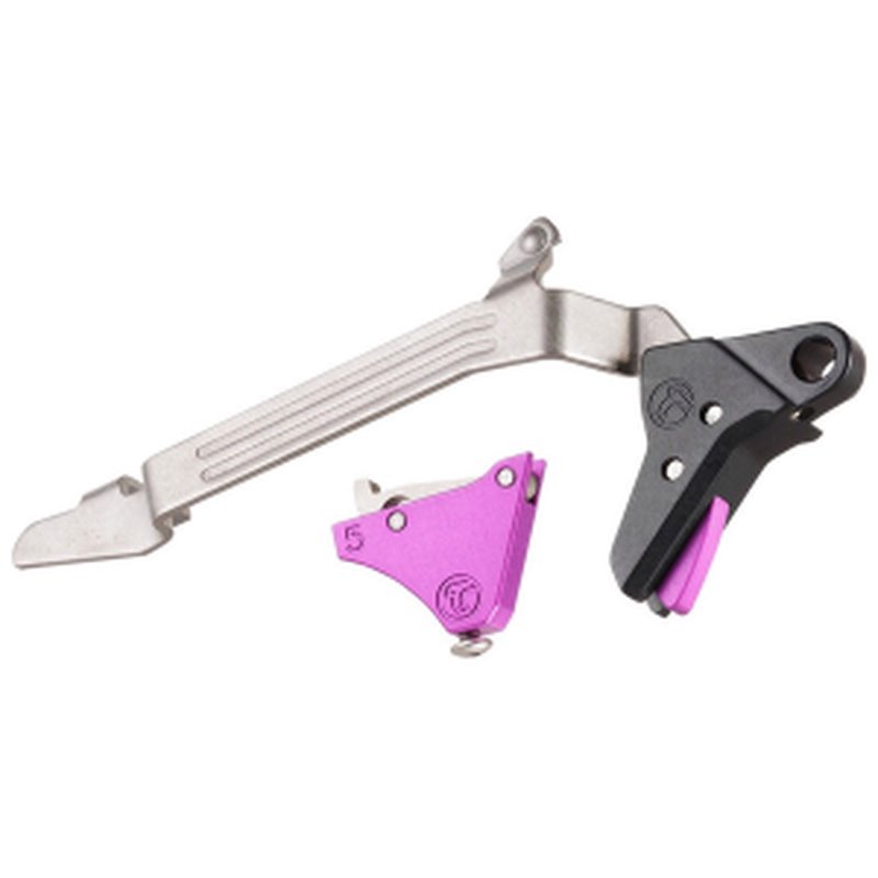 Timney Alpha Competition Purple Trigger Glock Gen 5 Large Frame (Alpha-Glock-5-Large-Purple)