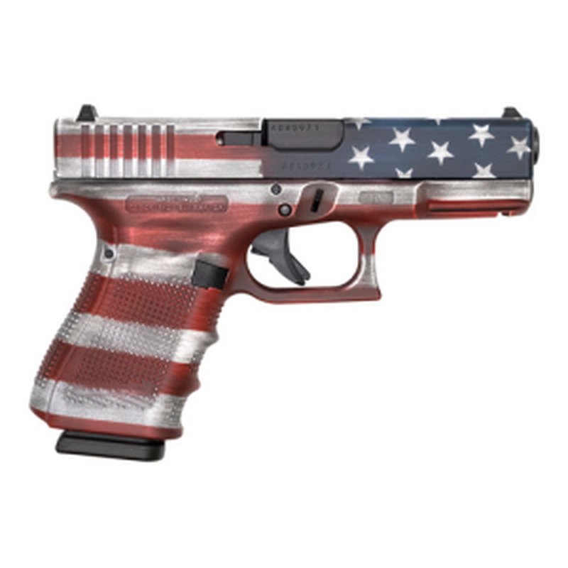 Glock G19 Gen4 9mm 4" 15rd Custom Semi-Auto Pistol