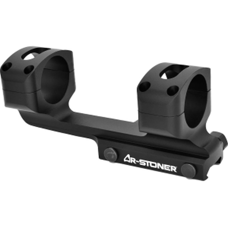 AR-STONER Gen 3 1-Piece Cantilever Picatinny Scope Mount 30mm Rings Matte Black