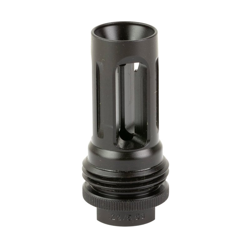 SilencerCo ASR Closed-Tine Flash Hider 1/2x28 for 5.56/.223 AC5326, Black