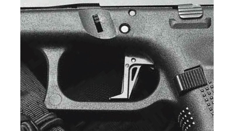 CMC Triggers Glock Flat Trigger (Signature Flat) Black .40 S&W