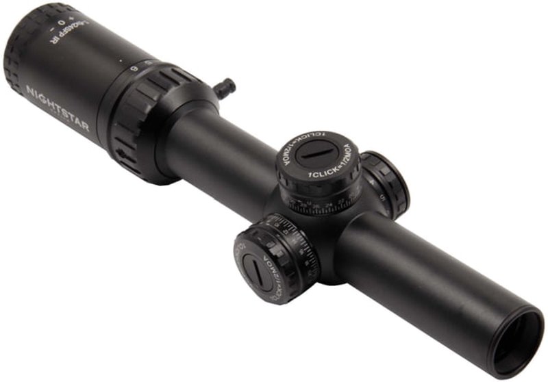 NightStar 1-6x24mm LPVO 30mm Tube Riflescope, Second Focal Plane