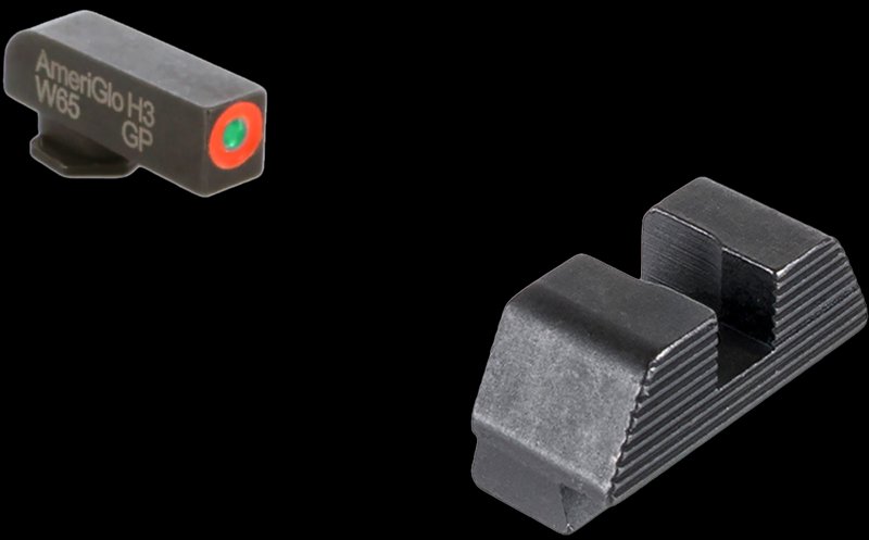 Ameriglo Hackathorn Small Frame Gen 1-4 Glock Sight Set