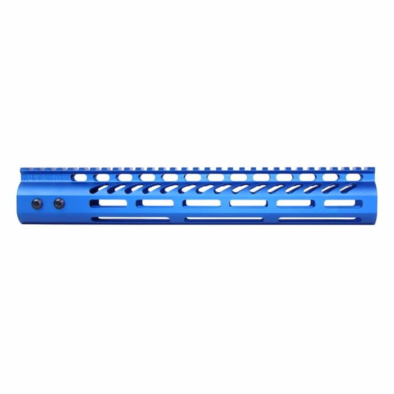 Guntec USA 4in Ultra Lightweight Thin M-LOK System Handguard w/ Monolithic Top Rail