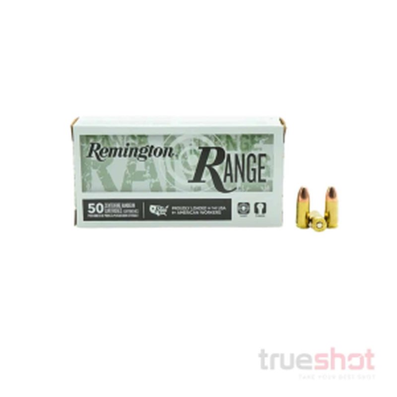Remington Range 9mm 124 Grain FMJ 500 Rounds