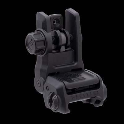 Magpul MBUS 3 Rear Flip-Up Sight AR-15 AR-10 M4 M16 Black Polymer