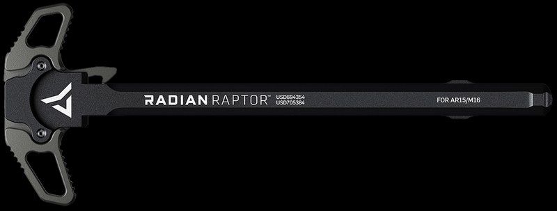 Radian Weapons Raptor Ambidextrous Charging Handle AR-15/M16 7075 Aluminum Grey R0560