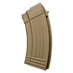 Global Ordnance AK-47 Steel Magazine 20-Round 7.62x39 Flat Dark Earth
