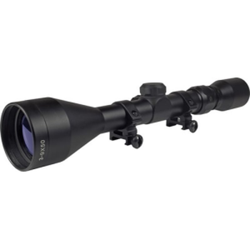 TruGlo TG85395XB Buckline Black Anodized 3-9x50mm 1" Tube BDC Reticle