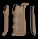 Hogue Modular OverMolded AR-15/M16 Pistol Grip Flat Dark Earth Cobblestone