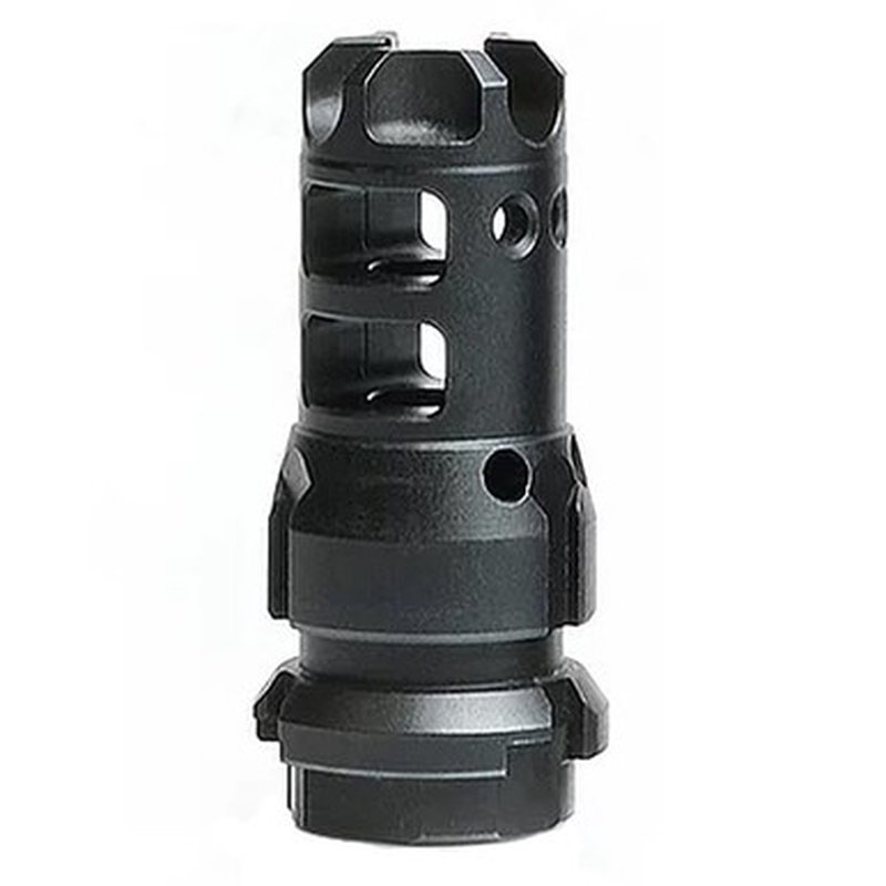 Lantac Dragon Muzzle Brake .223/5.56 1/2x28 Dead Air KEYMO Wolfman Mount