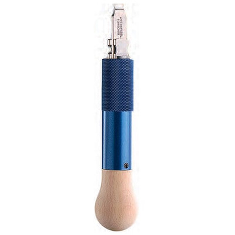 ERA-TAC Gunsmith Screwdriver w/ 4 Blades 4mm 5mm 6mm 8mm blue nutwood handle