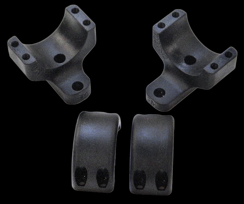 DNZ Game Reaper 2 Scope Mount Ring Combo 30mm Matte Black Browning A-Bolt 3 BW3TXH2
