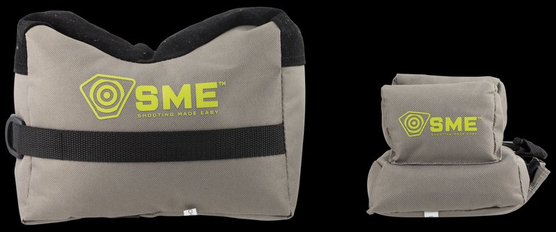 SME Front & Rear Gun Rest Shooting Bags 600-Denier Polyester