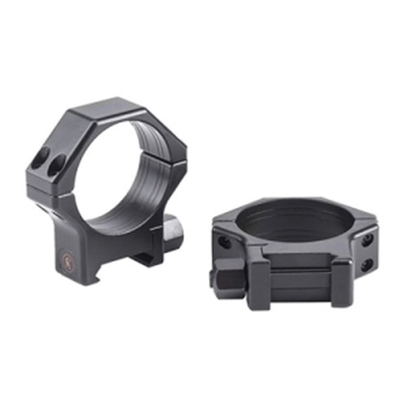 RITON OPTICS Contessa 30mm Picatinny Rings (19mm Height) | Black