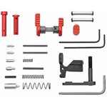 Armaspec Superlight AR-15 Lower Parts Kit ARM251-RED Red SFT 45/90 Safety