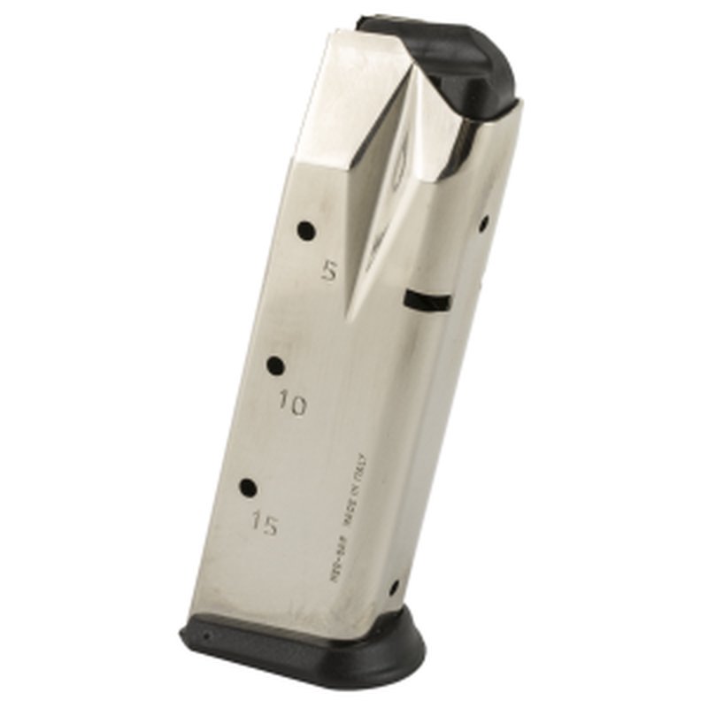 Mec-Gar Sig Sauer P228 Magazine 9mm Luger 15-Round Nickel