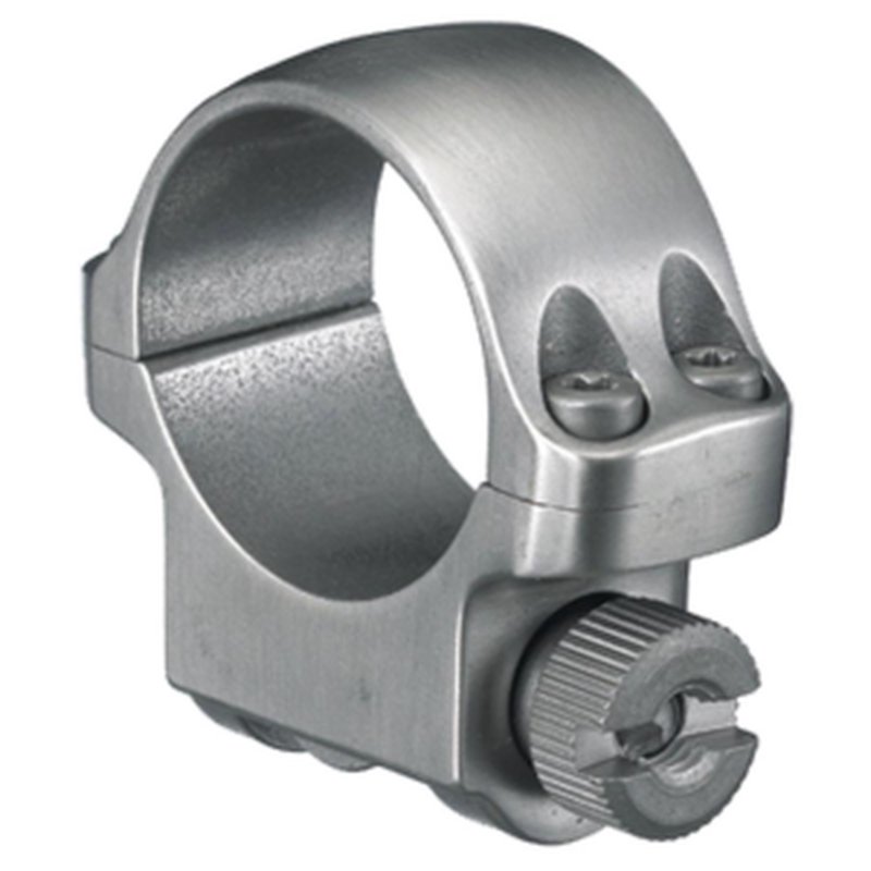 Ruger Steel Scope Ring - Single (3K) 1 inch Low .812 inch Height - Stainless Finish